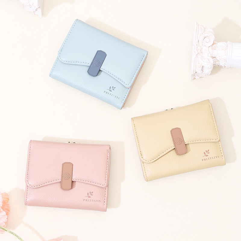 Ví Ngắn Đựng Tiền Xu Và Thẻ Đáng Yêu Cho Nữ