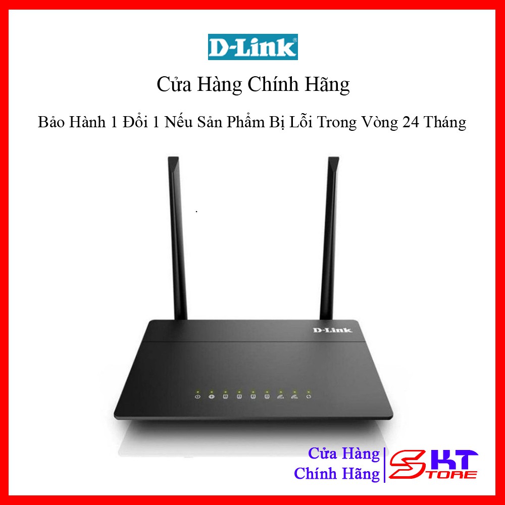 Bộ Phát Wifi D-Link DIR-806A Băng Tần Kép Chuẩn AC Tốc Độ 750Mbps - Hàng Chính Hãng