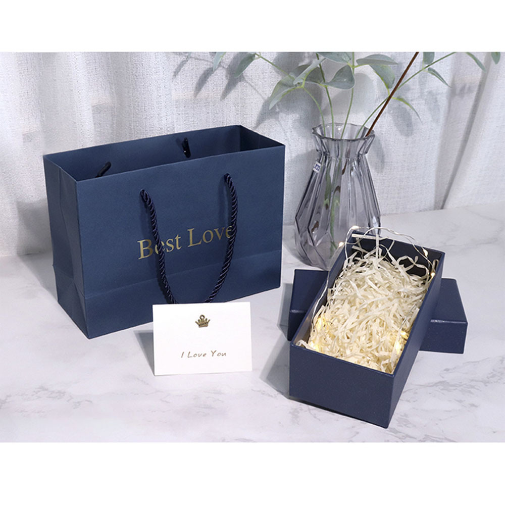 Giấy vụn nhiều màu tùy chọn dùng lót hộp quà tiện dụng