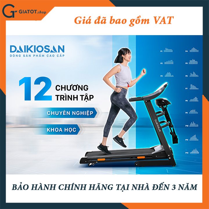 Máy chạy bộ đa năng chính hãng Daikiosan DVCB-00004