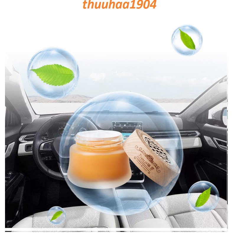 Sáp thơm khử mùi ô tô, phòng ngủ tủ quần áo, Lọ Khuếch Tán Thơm Phòng Khử Mùi Thơm Ô Tô 200g
