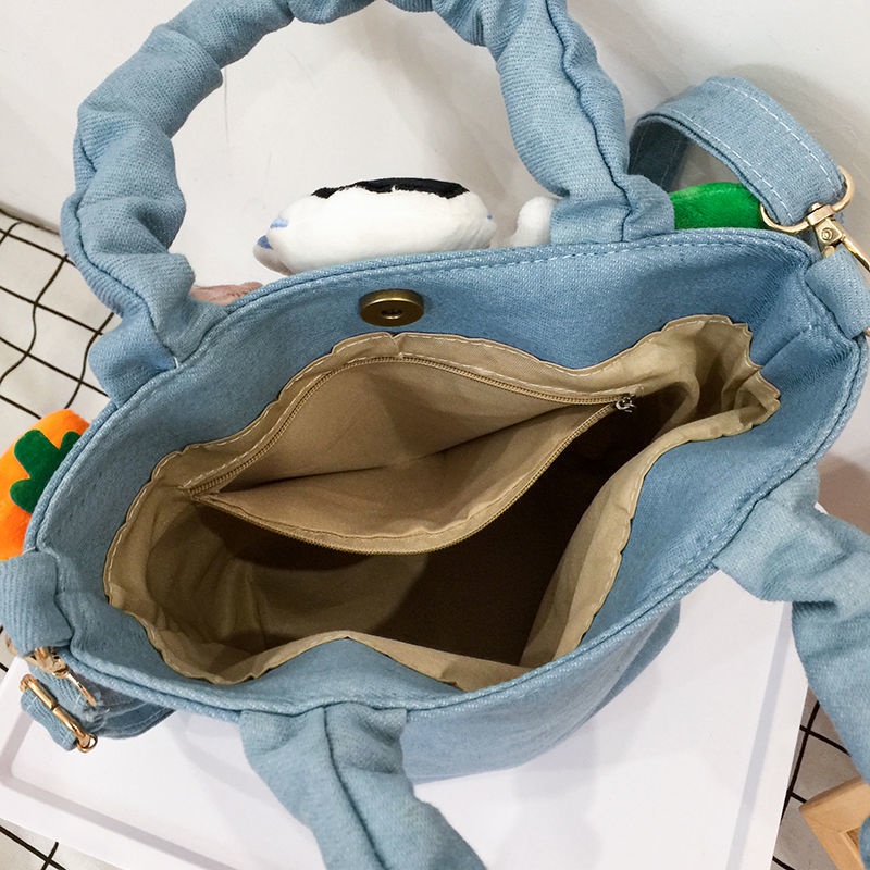 Túi Đeo Chéo Vai Hình Thú Nhồi Bông Dễ Thương