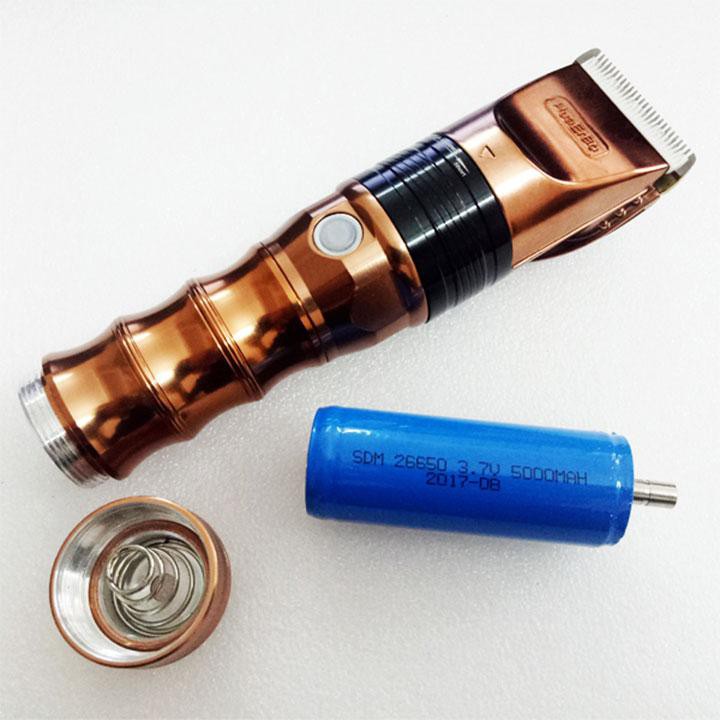 Tông Đơ Hớt Tóc Chuyên Nghiệp HUERBO B60 5000mAh PIN TRÂU TẶNG Bộ Kéo Có Bao Sang Trọng