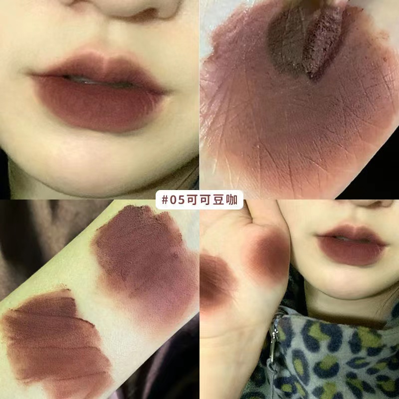 [Hàng mới về] Son Kem Lì CVZ Mềm Mịn Chống Thấm Nước Khô Môi Lâu Trôi Hàng Nội Địa Trung