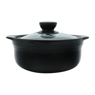 Nồi Đất Sứ Tráng Men Chống Dính Có Nắp Sâu Lòng Kho Cá Thịt Tiện Lợi 500 ML