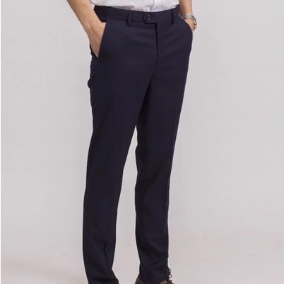 Quần tây công sở nam Aristino ống đứng chất vải polyester dáng Slim fit cao cấp ATR00509