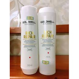 CẶP GỘI XẢ GOLDWELL RICH REPAIR CHỮA TRỊ TÓC HƯ TỔN 250ML