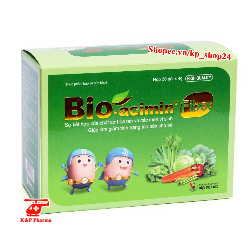 ✅ (CHÍNH HÃNG) Cốm vi sinh Bio-Acimin Fiber và Bio–Acimin Gold - Hỗ trợ tiêu hóa, hấp thu, sức đề kháng tốt Bioacimin