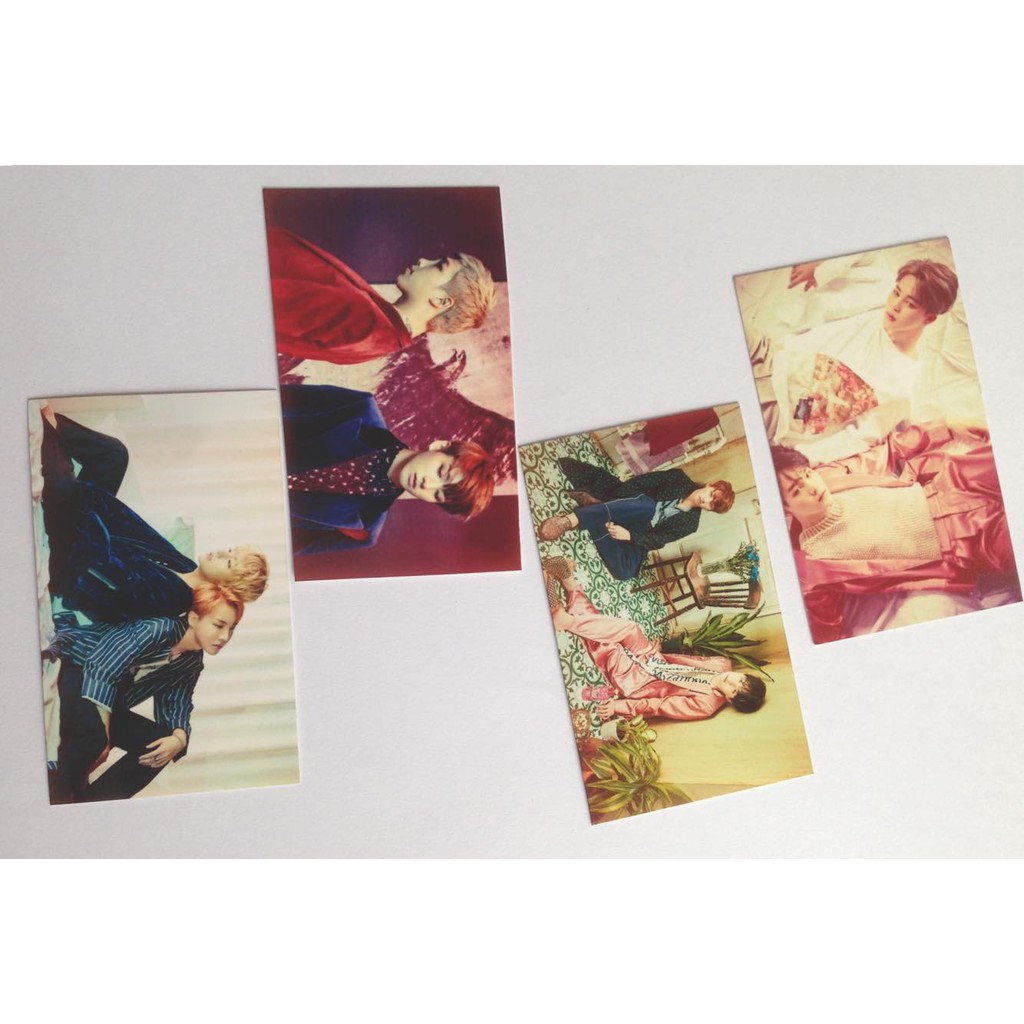 Combo 4 hình thẻ BTS