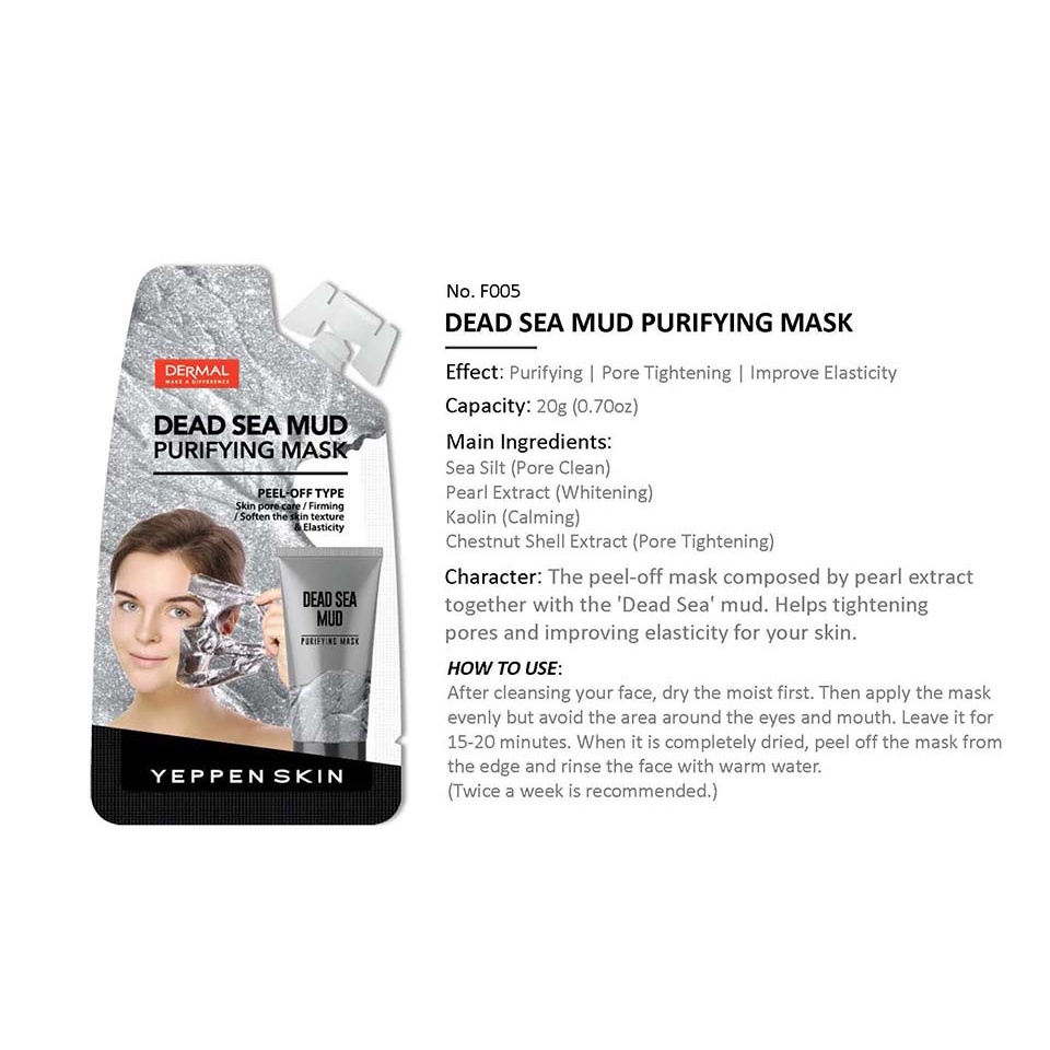 Mặt nạ đất sét Yeppen Skin, thương hiệu nổi tiếng Hàn Quốc, có video giới thiệu sản phẩm