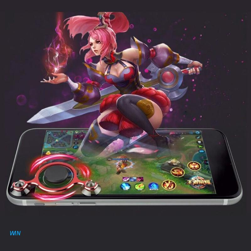 Tay Cầm Điều Khiển Chơi Game Mini Có Nút Hít Dành Cho Điện Thoại Di Động