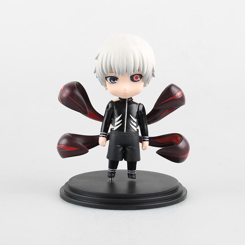 Set 2 mô hình đồ chơi nhân vật Kaneki Ken trong phim hoạt hình Tokyo Ghoul