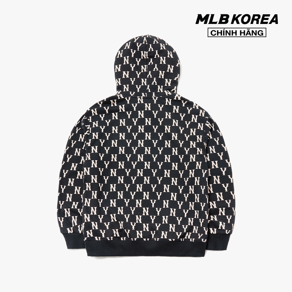 MLB - Áo hoodie tay dài phối mũ Monogram 3AHDM0214-50BKS