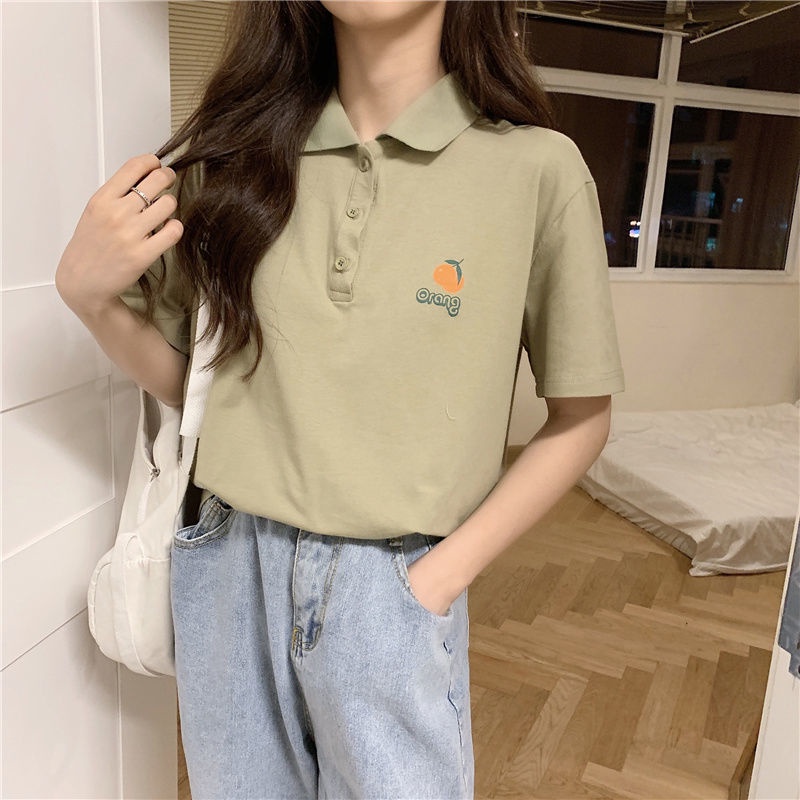 Áo Thun Ngắn Tay Dáng Rộng Thời Trang Mùa Hè Mới Cho Nữ