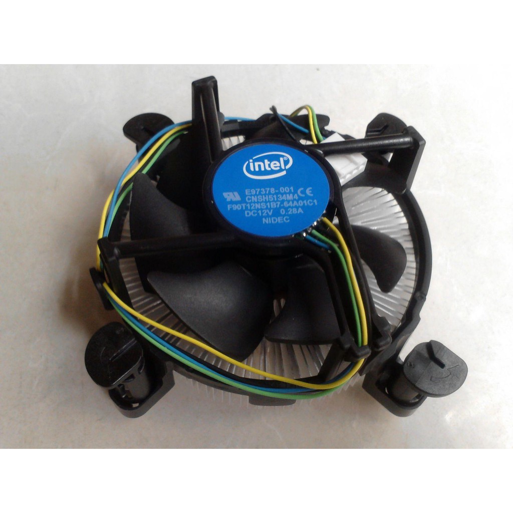 Fan Intel zin 1155 nhôm cũ ( Socket 1150,1155,1156,1151)