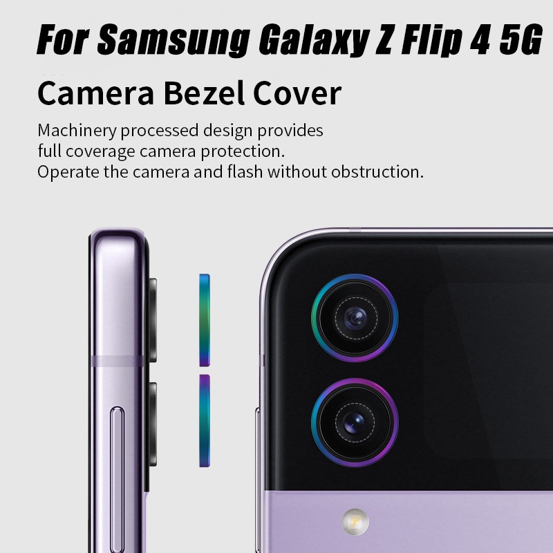 Ốp Bảo Vệ Ống Kính Máy Ảnh Bằng Kim Loại Cho Samsung Galaxy Z Fold 4 Flip 4 5G Galaxy Z Fold4 Flip4