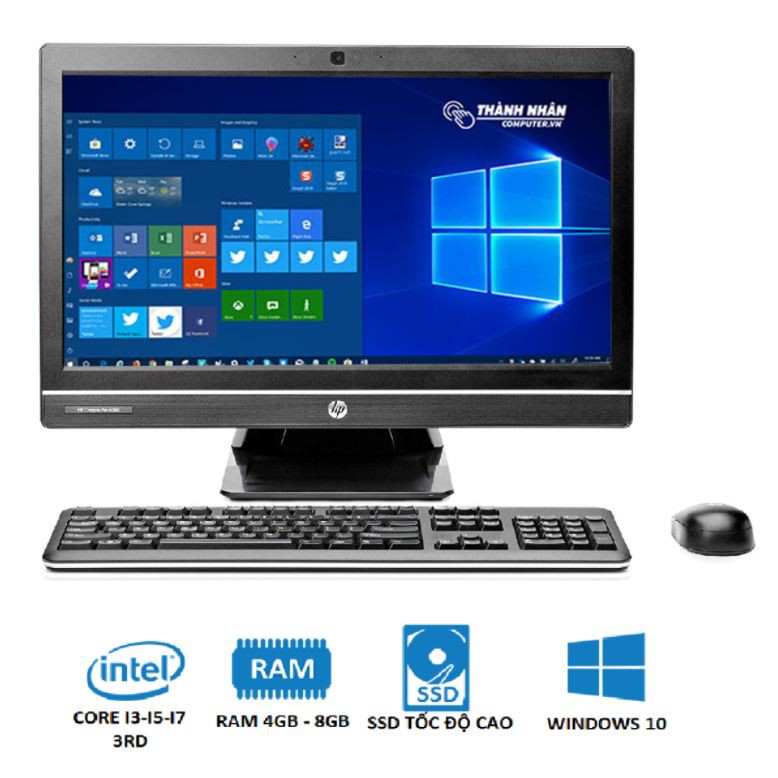 Máy tính All In One HP 6300 Pro G2020 i3-i5-i7 Ram 4Gb SSD 120Gb Màn hình 21.5in FHD