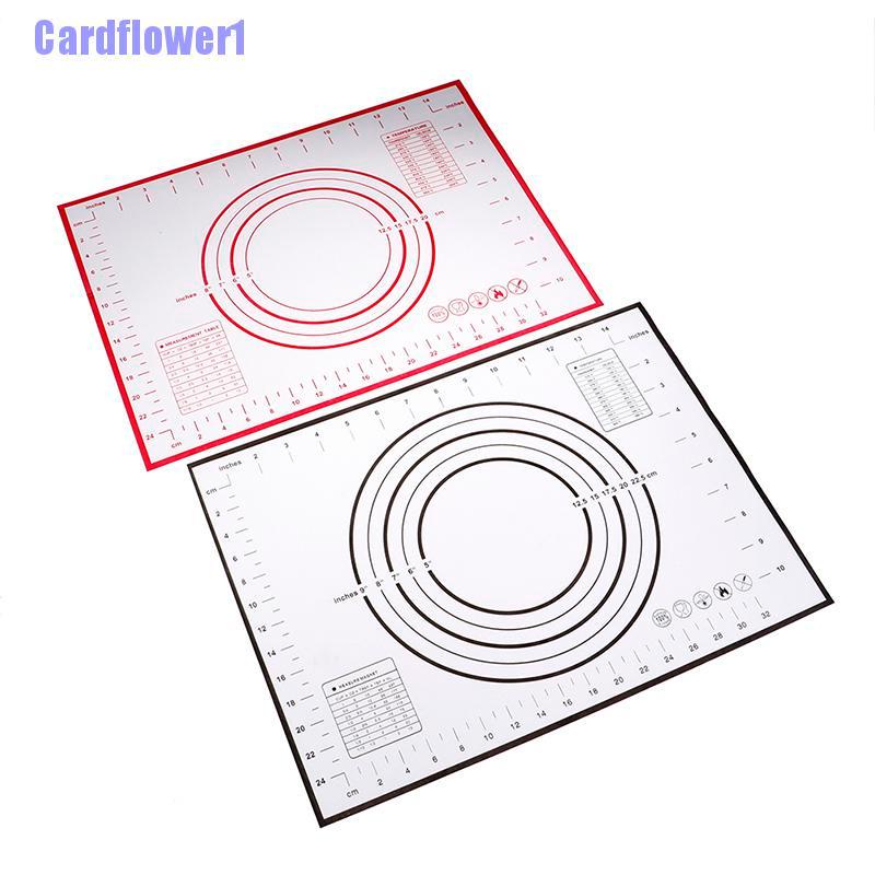Thảm Nướng Bánh Bằng Silicon Chống Dính Kích Thước 30x40