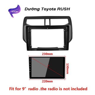 Mặt dưỡng Toyota Rush 2018-2019 (9 inch)