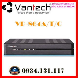 Đầu ghi hình all in one 8 kênh vantech vp-864atc