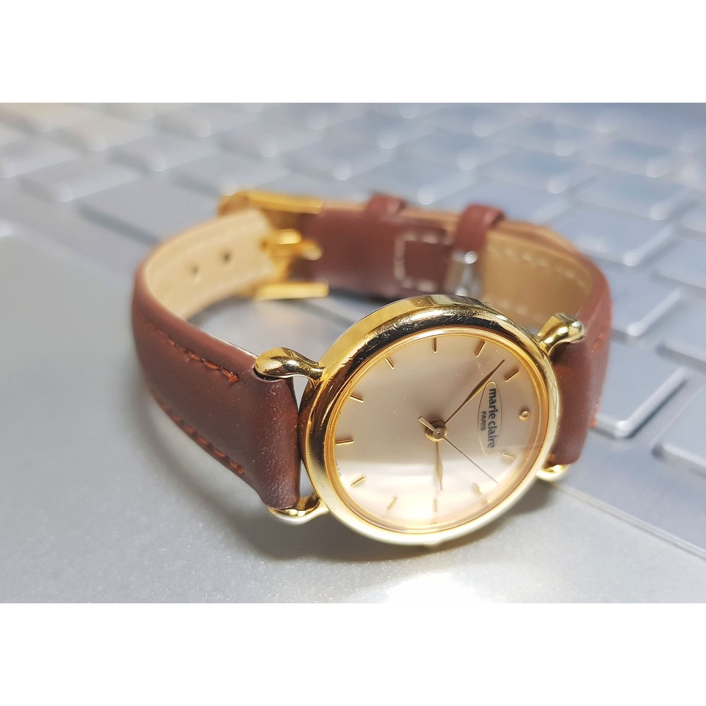 Đồng hồ Nữ - Marie Claire Quartz máy Nhật - Thiết kế nhỏ xinh, tinh tế, sang trọng, nữ tính, thời trang