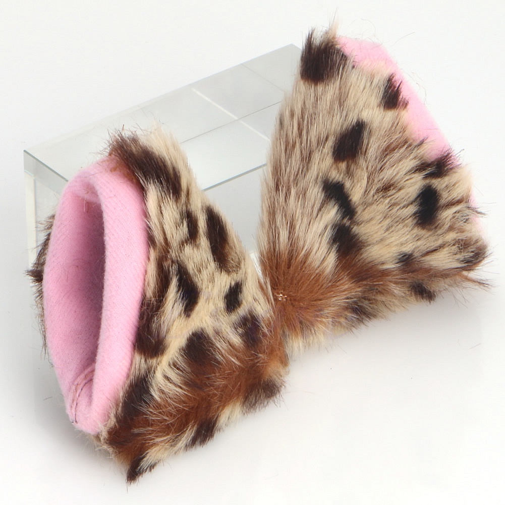 Kẹp Tóc Tai Dài Hình Tai Cáo Đính Lông Hóa Trang Halloween