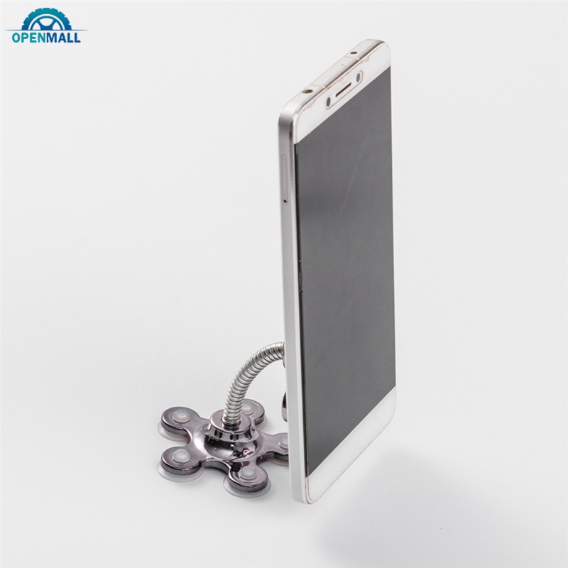 Giá đỡ điện thoại kiểu giác hút hình bông hoa có thể xoay 360 độ tiện dụng cho xe hơi