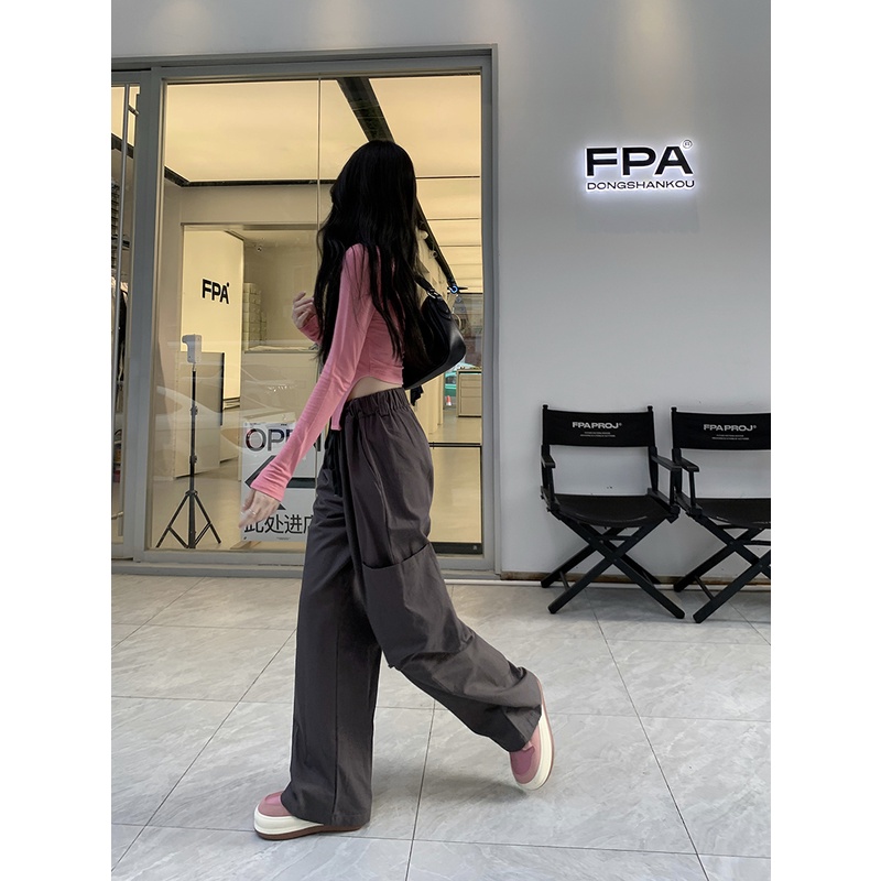 Quần Yếm Dài Ống Rộng Phong Cách Cổ Điển Xinh Xắn Dành Cho Nữ