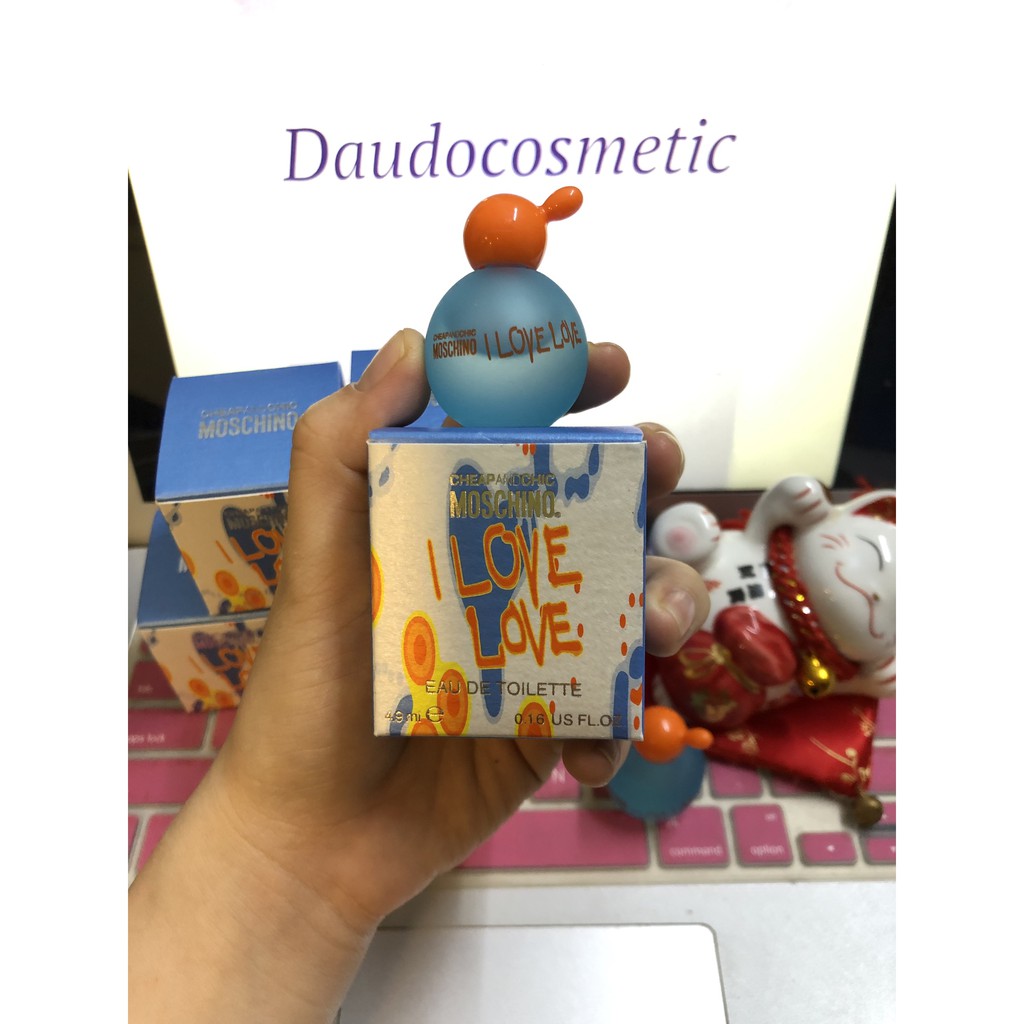 [ mini ] Nước hoa Moschino Cheap & Chic I Love Love 4.9ml | BigBuy360 - bigbuy360.vn