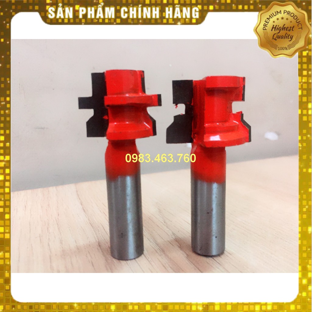 BỘ 2 MŨI SOI GỖ GHÉP VÁN SÀN CAO 19MM CAO CẤP