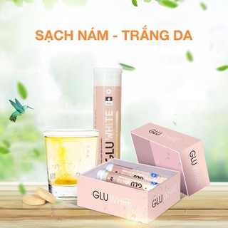 [CHÍNH HÃNG] GLUWHITE Viên Sủi Trắng Da Mờ Nám