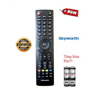 Điều khiển tivi Skyworth - Tặng kèm Pin....