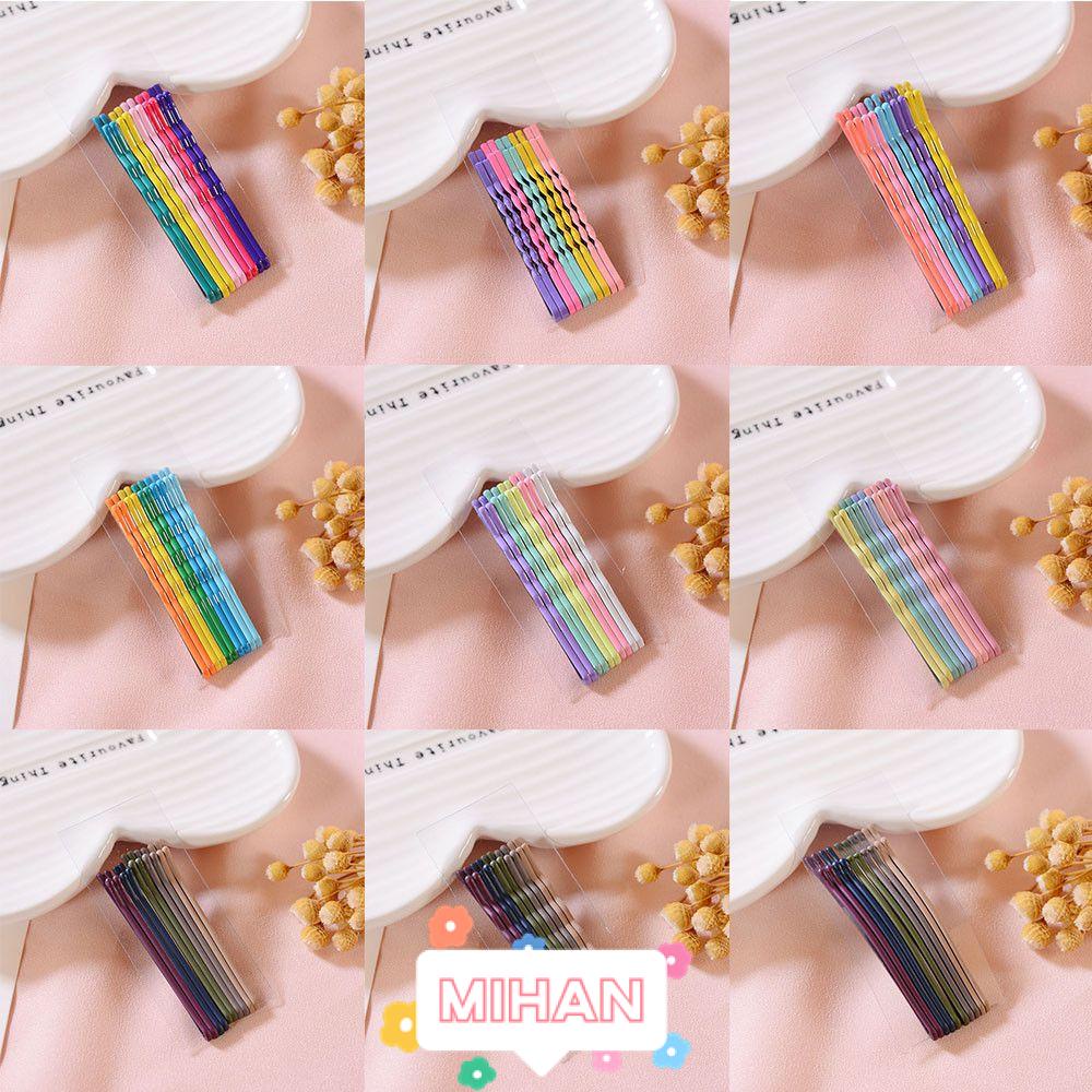 Set 10 Kẹp Tóc Màu Sắc Kẹo Ngọt MIHAN1 Dành Cho Nữ