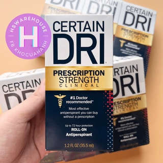 Lăn khử mùi Certain DRI 35.5mL (HSD: T10.2026)