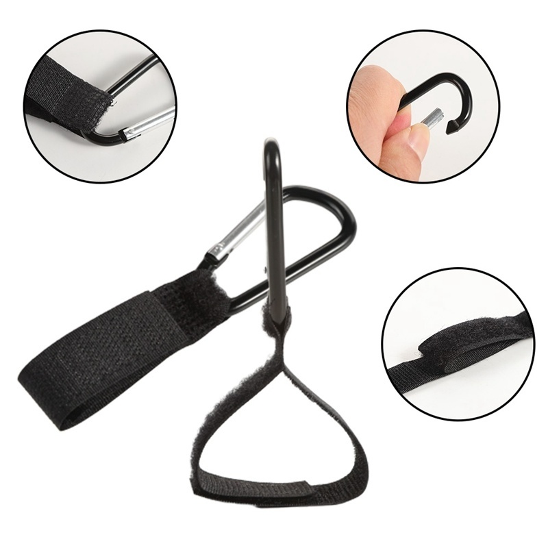 Móc Treo Đồ Đa Năng Bằng Hợp Kim Nhôm Gắn Xe Đẩy Em Bé