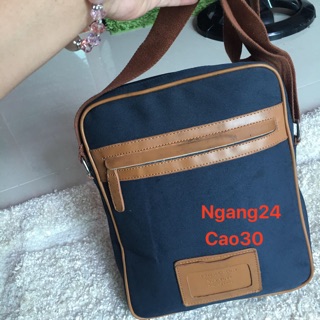 Túi si hiệu y hình chất da cavas sale