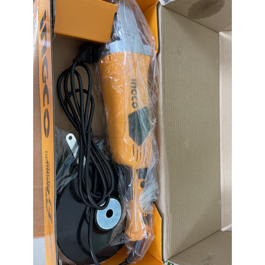 Máy đánh bóng cầm tay INGCO AP14008 1400W máy đánh bóng ô tô, xe máy có đế cầm, tặng kèm 1 miếng bông đánh bóng