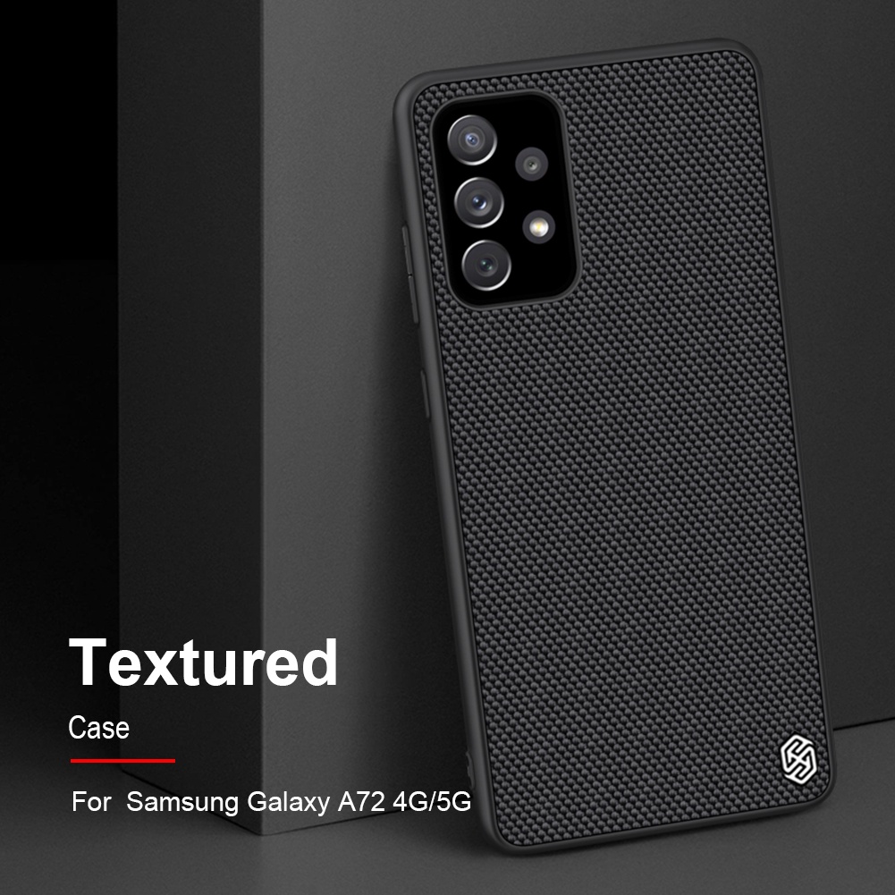 Nillkin Ốp Điện Thoại Pc Sợi Nylon Siêu Mỏng Chống Trượt Cho Samsung Galaxy A32 / A52 / A72 / Note 10 Plus / Note 20 Ultra / S20