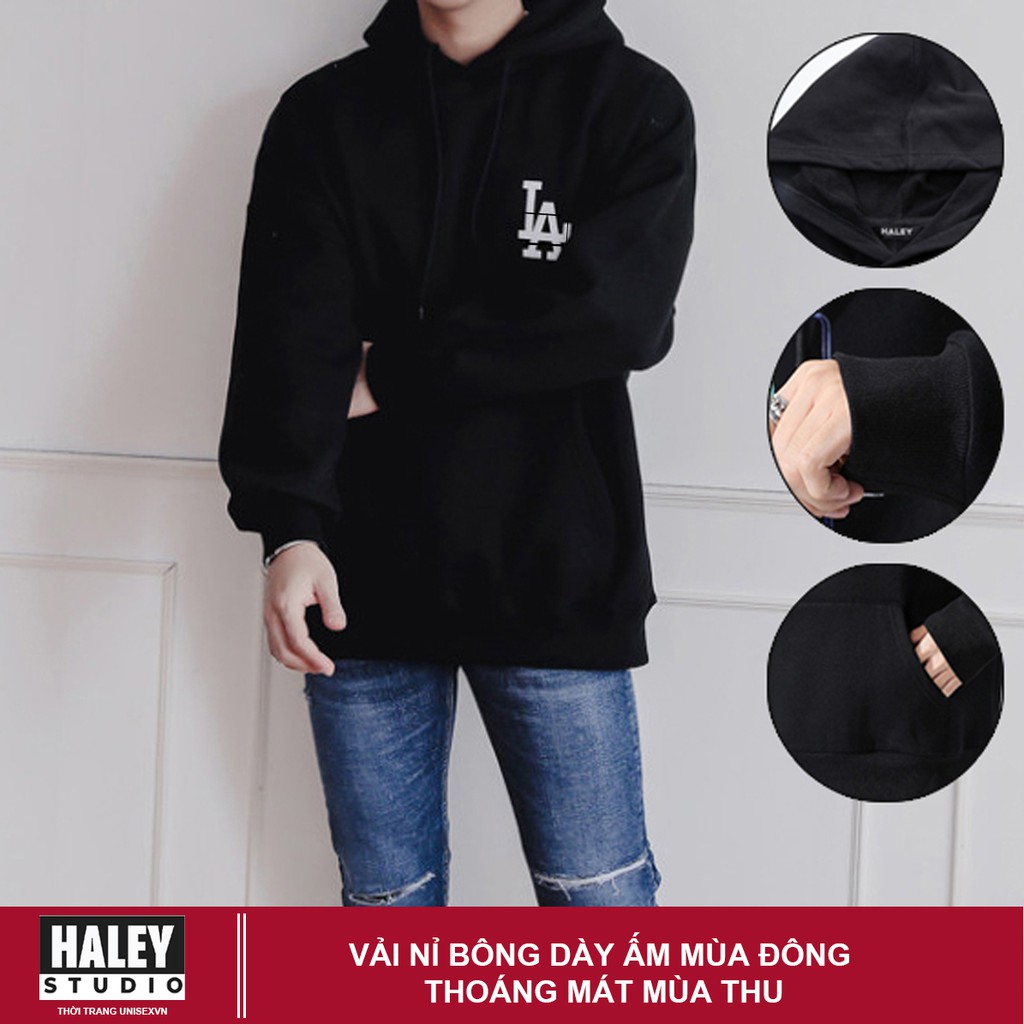 [NỈ ĐẸP ] Áo Hoodie Nam Nữ unisex phong cách Hàn Quốc cá tính, Chất nỉ cá sấu mã HD04 - Tặng vòng tay xinh