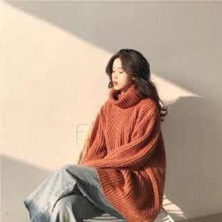 Áo len lông thỏ chon trên live