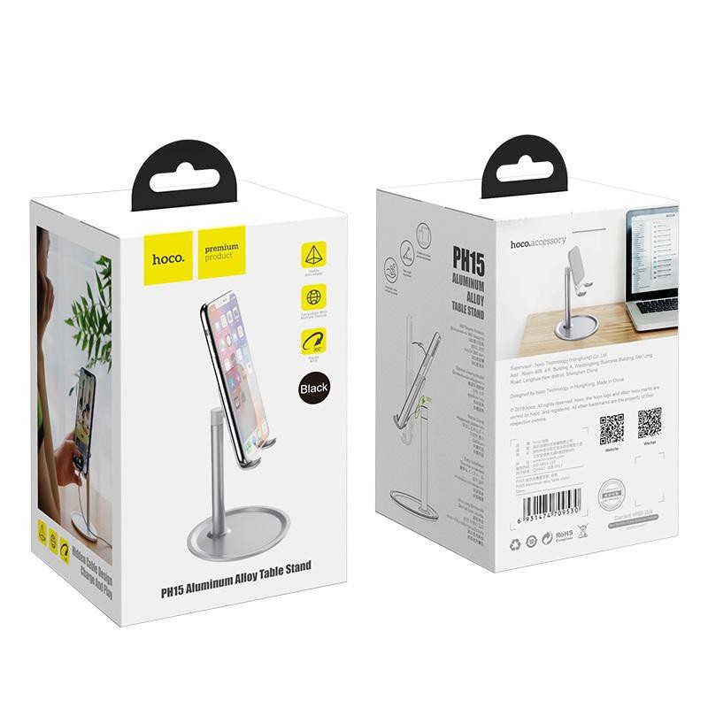 Giá đỡ điện thoại để bàn hoco ph15 - giá đỡ máy tính bảng ipad hoco ph15 - vienthonghn