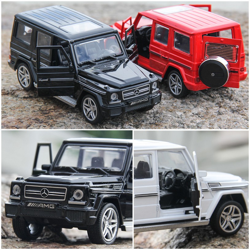 Mô hình xe ô tô đồ chơi Mercedes AMG G65 tỉ lệ 1:32 bằng kim loại đồ chơi trẻ em