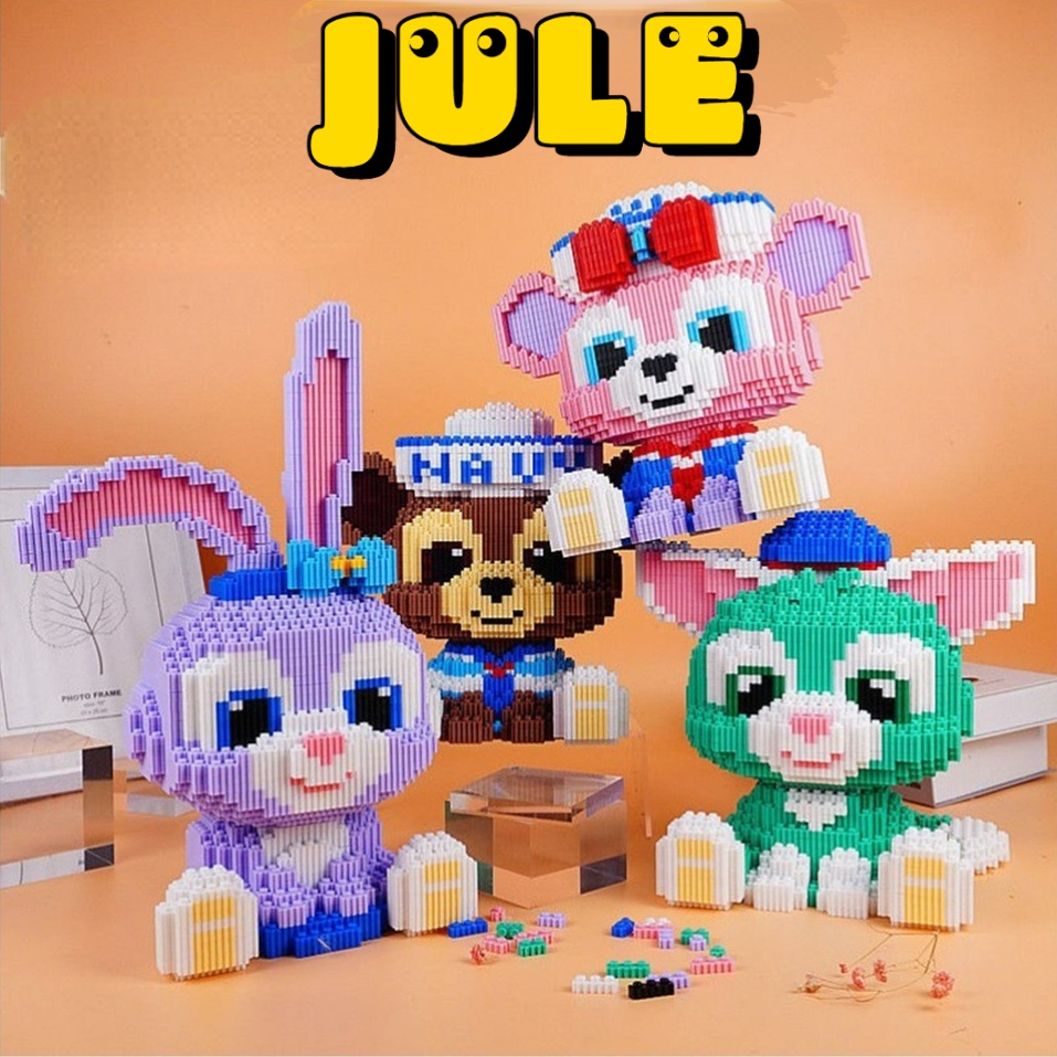 Bộ Đồ Chơi Lắp Ráp Mô Hình Nhân Vật Hoạt Hình Disney Jule 056