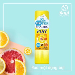 Sữa rửa mặt tạo bọt cc melano rohto nhật bản