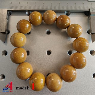 Vòng tay chuỗi hạt Canxedon Stone Art mẫu lớn