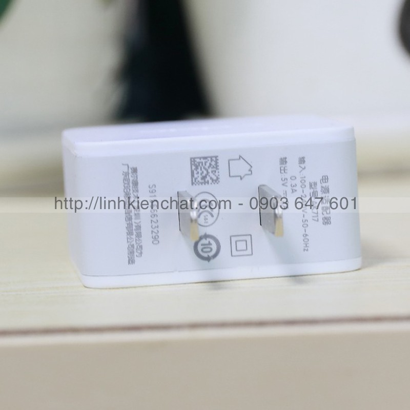 Củ Sạc cho OPPO 5V-2A Model AK717 Zin