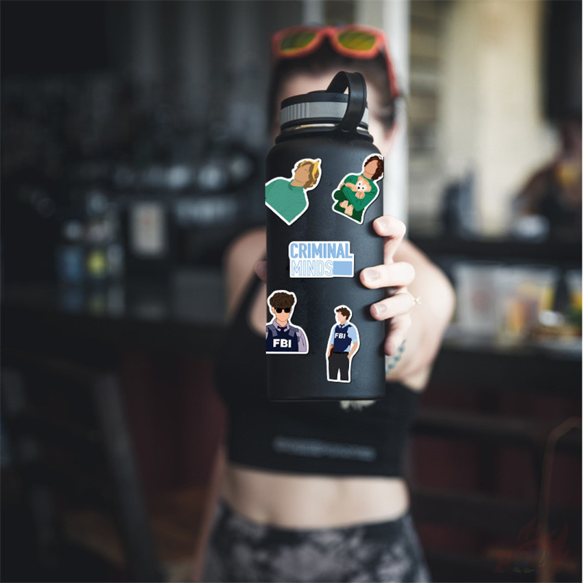 ❉ Criminal Minds - Series 01 Classical TV Shows Stickers ❉ 50Pcs/Set Waterproof DIY Decals Doodle Stickers