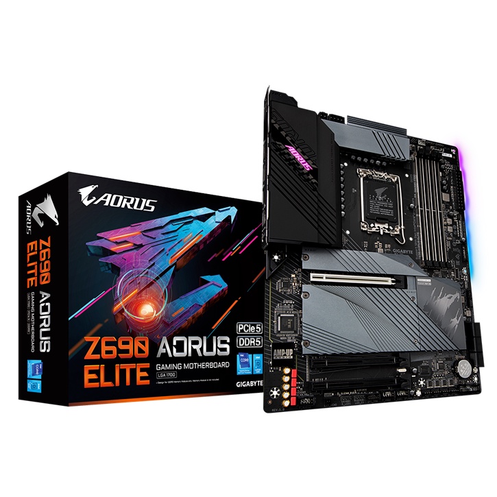 Mainboard bo mạch chủ GIGABYTE Z690 AORUS ELITE (DDR5) new chính hãng