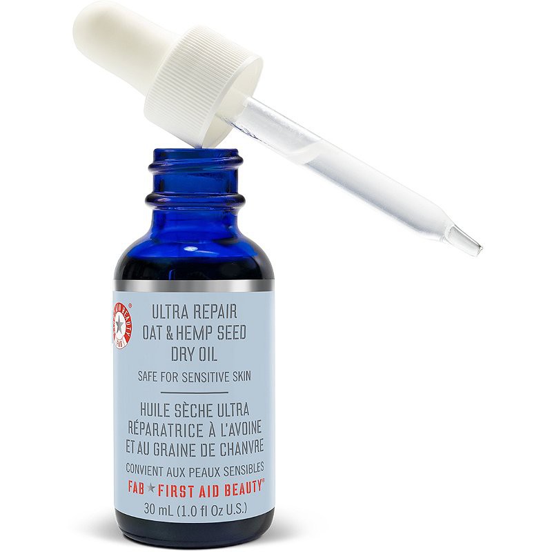 First Aid Beauty - Dầu dưỡng ẩm phục hồi da First Aid Beauty Ultra Repair Oat &amp; Hemp Seed Dry Oil 30ml