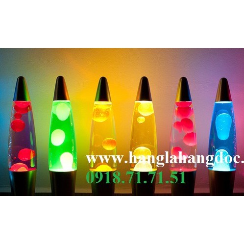 Đèn đối lưu giọt dầu (Lava Lamp) cỡ lớn cao 41cm